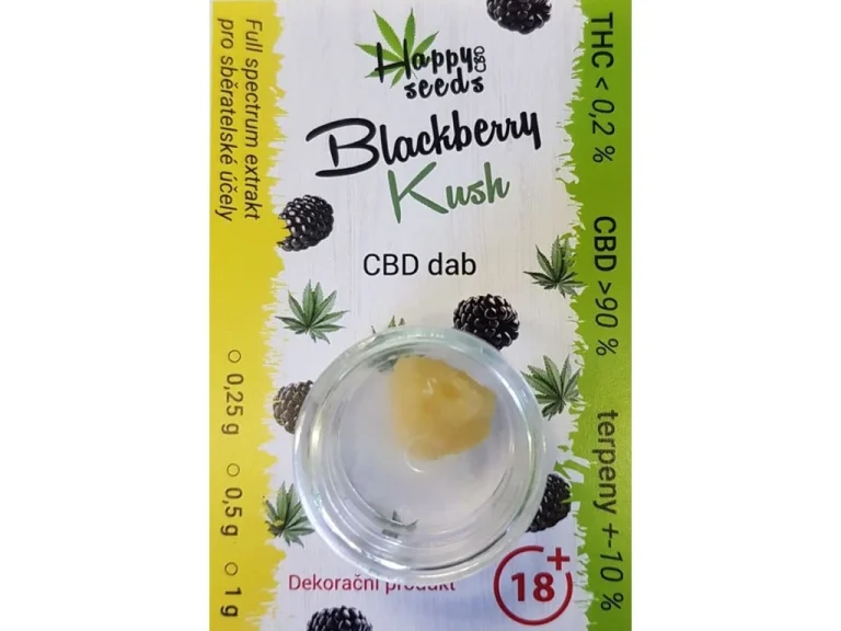 Blackberry Kush Cannabis Oil
